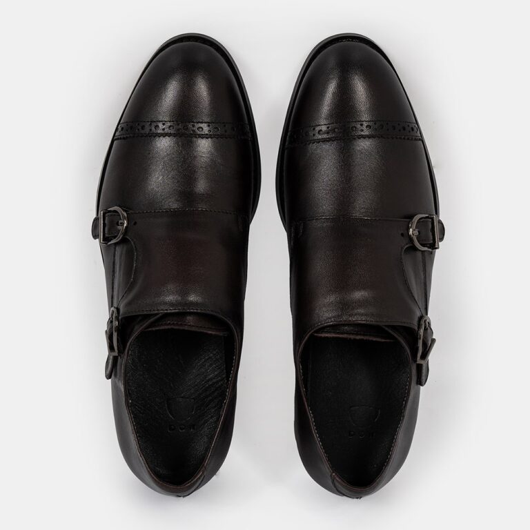 Modena Double Monk Strap RVC Đen