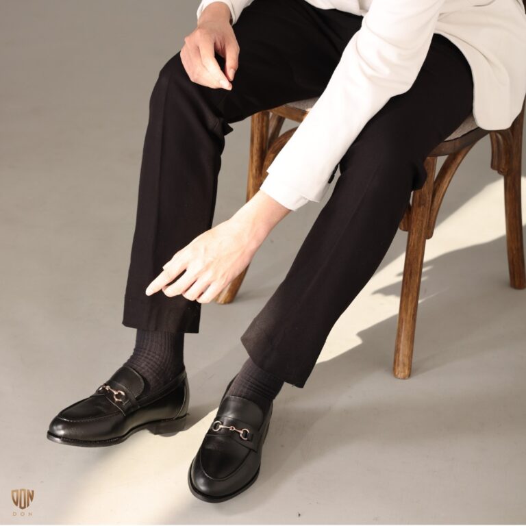 Lucca Penny Loafer - Đen - Tăng 6CM Chiều Cao