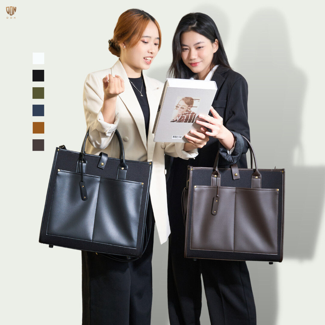 Túi Tote Cao Cấp Elegant S39 - XANH NAVY